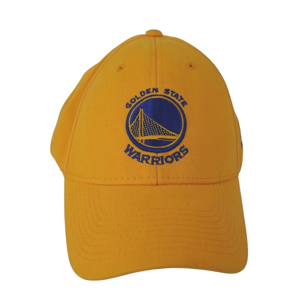 Adidas Golden State Warriors Hat Adult OSFA Yellow NBA Basketball Sporty Cap
